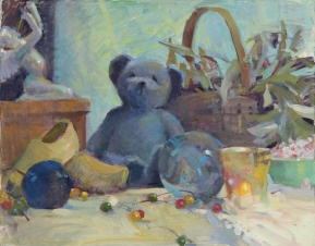 NOAPS Whitelaw BearlyThere16x20collection of the artist oil